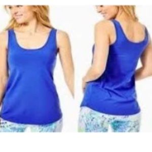 Lilly Pulitzer sunray bra tank UPF 50+ blue size XL, new with tags